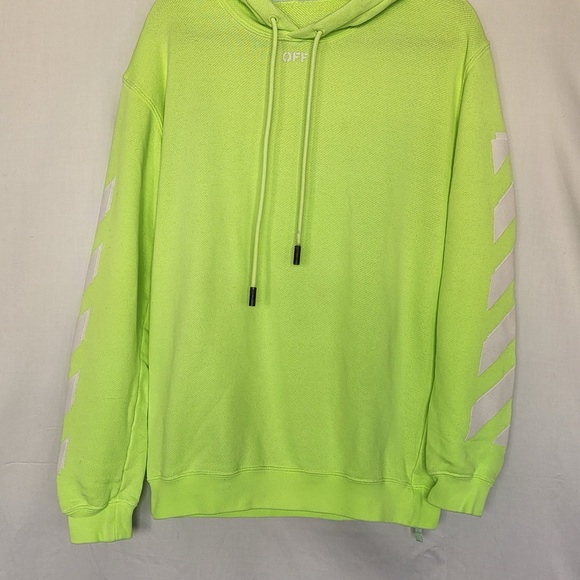 Off-White Neon Green Hoodie
